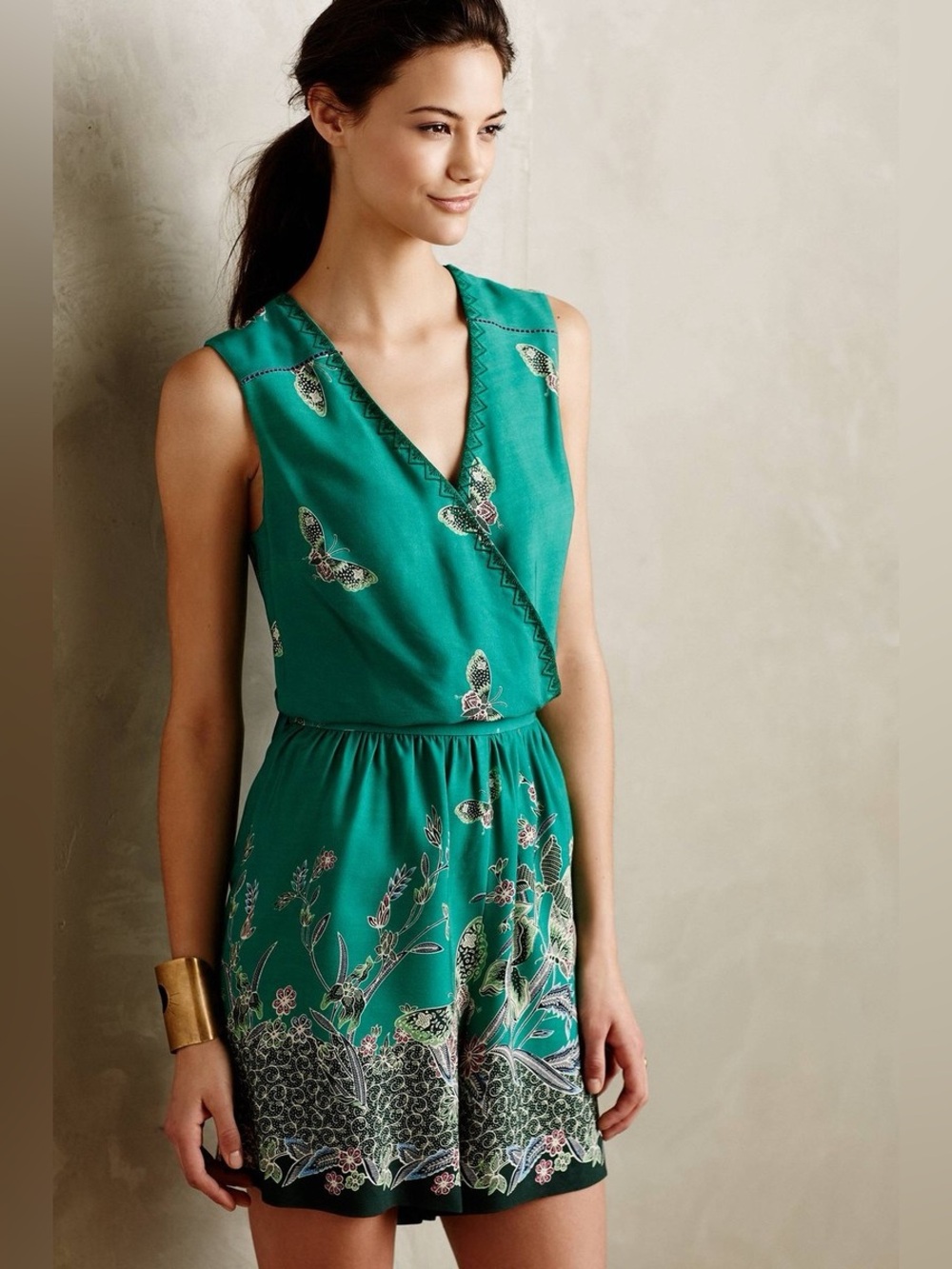 Anthropologie Elevenses Romper NWT Size XS